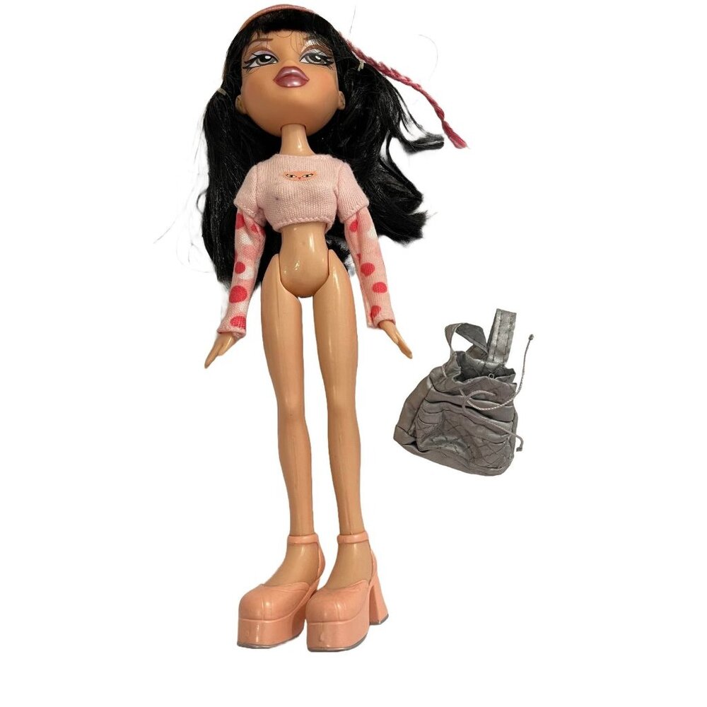 MGA Bratz Jade First Edition PonyTails, Hat, Back Pack, Shoes (Pre-Owned) Lot 15